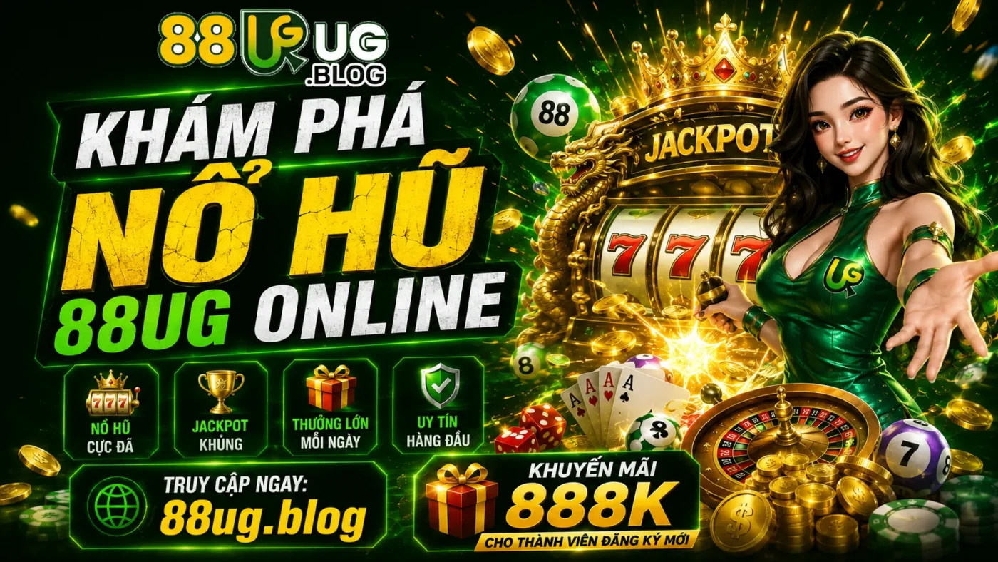 88UG - 88UG.BLOG - Trang giải trí uy tín hàng đầu. Trải nghiệm đá gà trực tiếp Thomo đỉnh cao, sảnh casino live đẳng cấp và thể thao mượt mà. Đăng ký ngay để nhận ưu đãi 888k