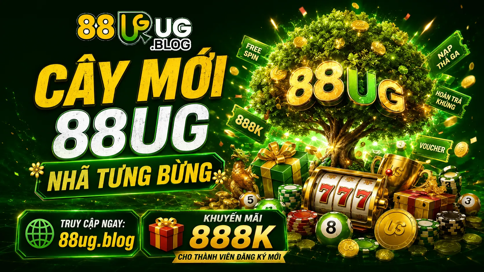 88UG - 88UG.BLOG - Trang giải trí uy tín hàng đầu. Trải nghiệm đá gà trực tiếp Thomo đỉnh cao, sảnh casino live đẳng cấp và thể thao mượt mà. Đăng ký ngay để nhận ưu đãi 888k